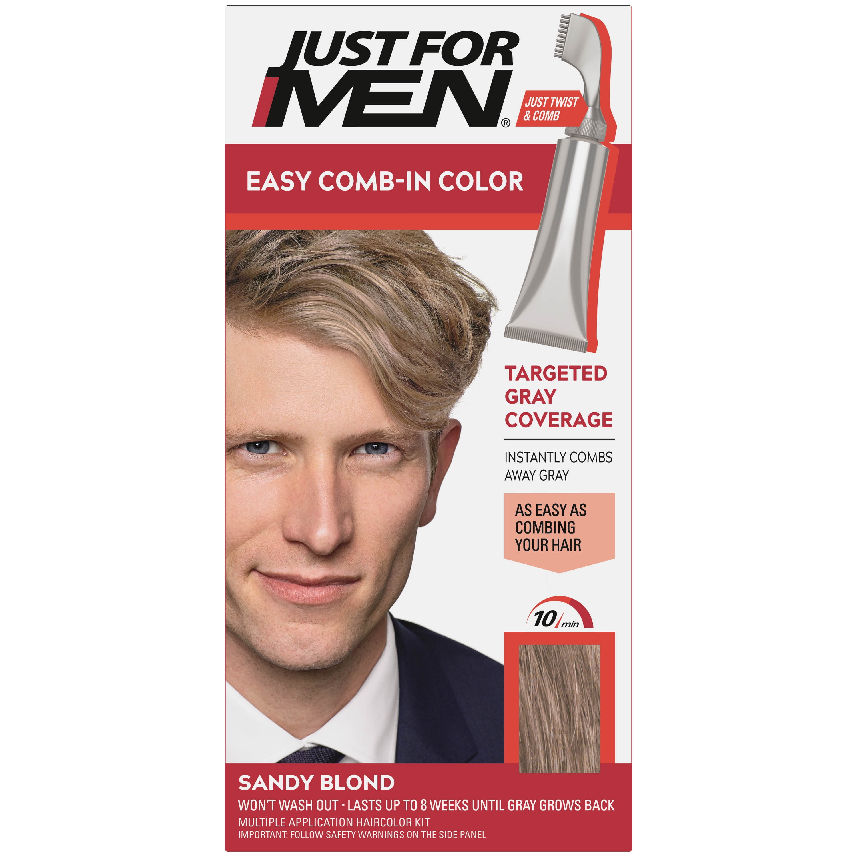 Buy Just For Men Hair Colour H-10 Blonde Online at Chemist Warehouse®