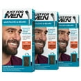 thumbnail image 1 of Just For Men Mustache & Beard, Beard Dye for Men with Brush Included for Easy Application, With Keratin Biotin Aloe and Coconut Oil for Healthy Facial Hair - Dark Brown M-45 Pack of 3, 1 of 7