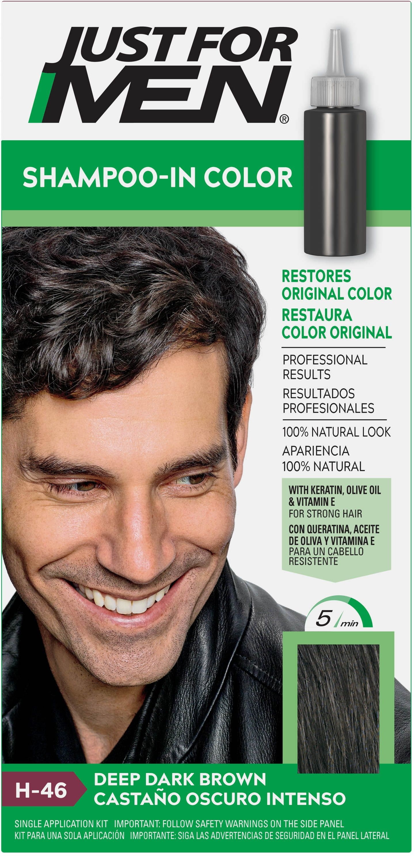 Just For Men Original Formula Men's Hair Color, H-46 Deep Dark