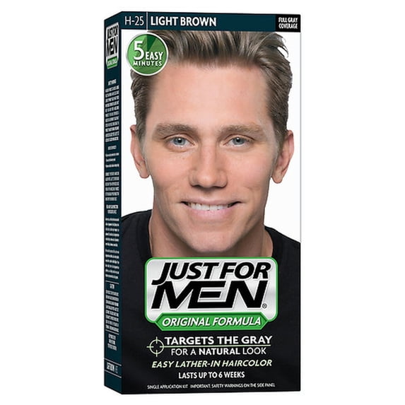 Just For Men Shampoo-In Hair color, Light Brown 25