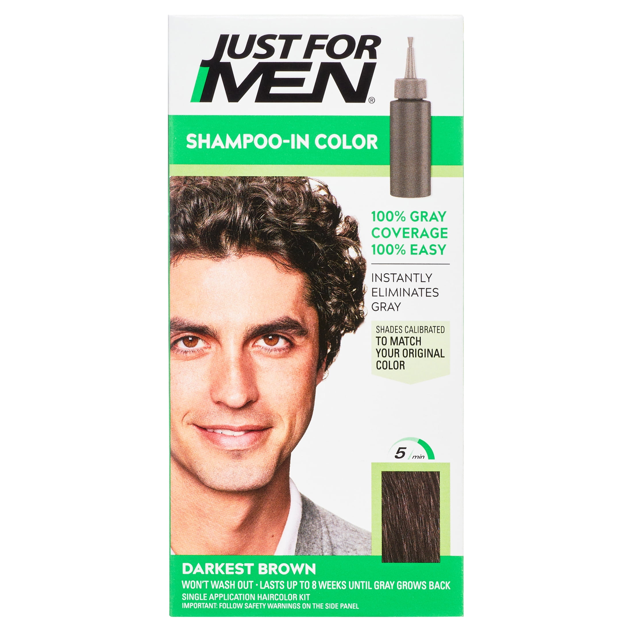 0084 - Review Just For Men H-30 Light Medium Brown after Bleaching Hair  from H-60 Jet Black 