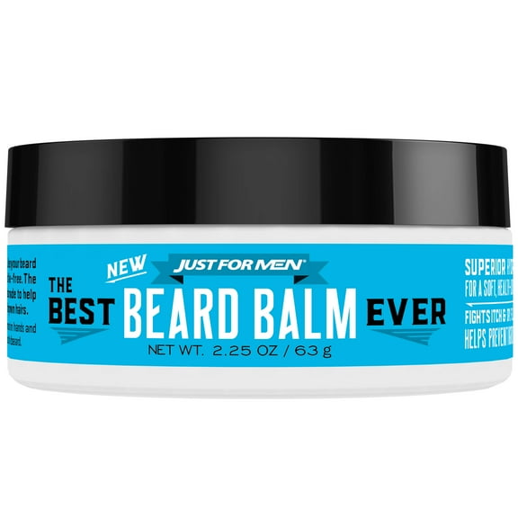 Just For Men, The Best Beard Balm Ever, For a Soft, Healthy - Looking Beard, 2.25 Ounce (63 grams)