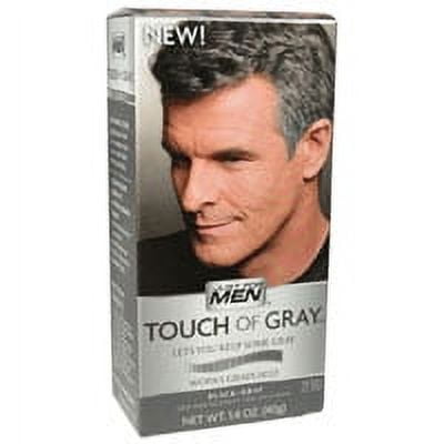 Just For Men Touch Of Gray Hair Color, Black Gray # 4138 - 1 Kit, 2 Pack