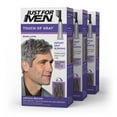 thumbnail image 1 of Just For Men Touch of Gray Hair Color with Comb Applicator, T-35 Medium Brown, 3 Pack, 1 of 7