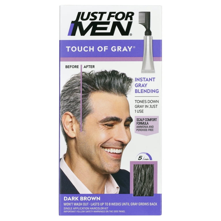 Just For Men Touch Of Gray - Men Gray Coverage Hair Color