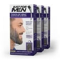thumbnail image 1 of Just For Men Touch of Gray Mustache and Beard Hair Color with Comb Applicator, B 25/35 Light and Medium Brown, 3 Pack, 1 of 8