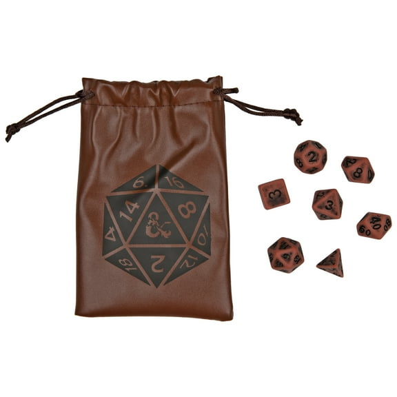 Just Funky 820046 Dungeons & Dragons Dice Set & Bag