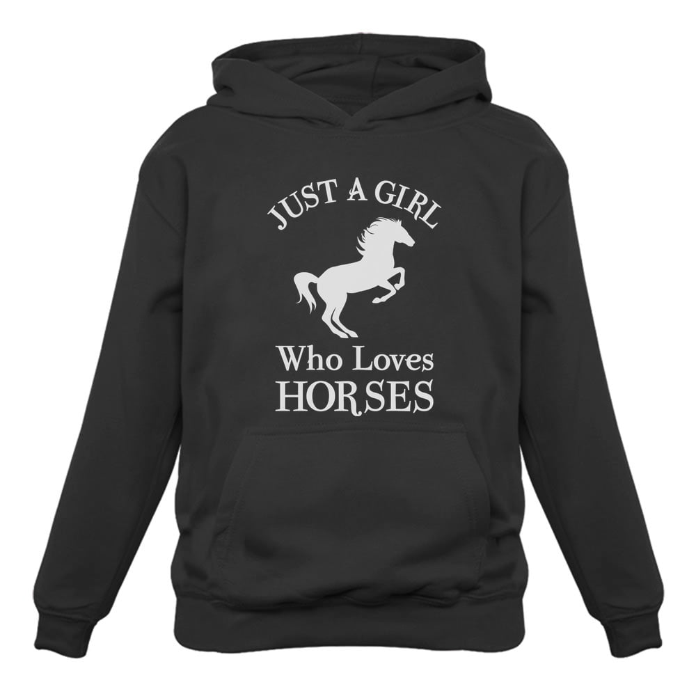 Just a Girl Who Loves Horses Women's Hoodie - Exclusive Equestrian