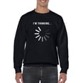 thumbnail image 1 of Just Give Me A Second Sweatshirt Men -GoatDeals Designs, Male 5X-Large, 1 of 4