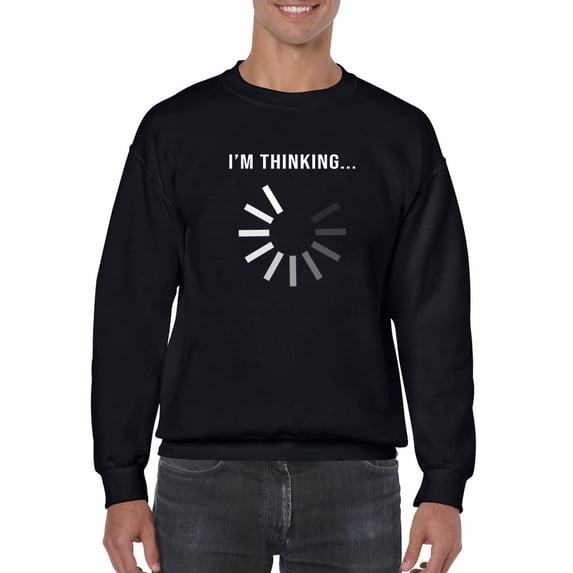 Just Give Me A Second Sweatshirt Men -GoatDeals Designs, Male Large