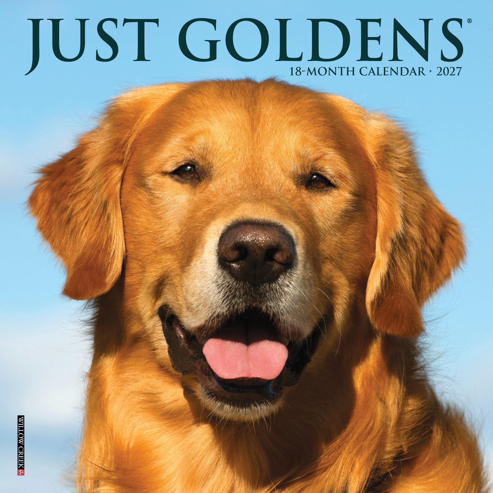 Willow Creek Press, Just Goldens 2027 Mini Wall Calendar
