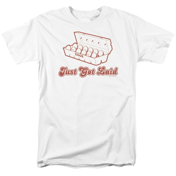 - Just Got Laid - Short Sleeve Shirt - XXXX-Large