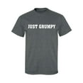 thumbnail image 1 of Just Grumpy Adult Short Sleeve T-shirt, 1 of 4