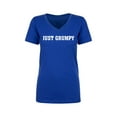 thumbnail image 1 of Just Grumpy Womens V-Neck T-Shirt, 1 of 2