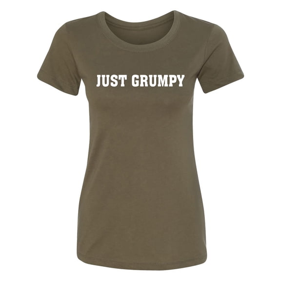 Just Grumpy Womens crewneck tee