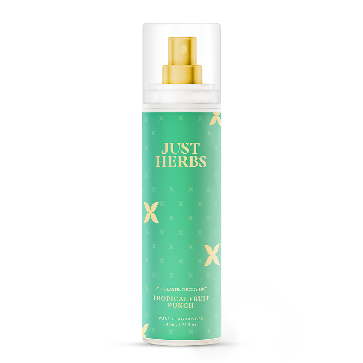Just Herbs Long Lasting Tropical Fruit Punch Body Mist For Men & Women (4.73 Fl. oz)