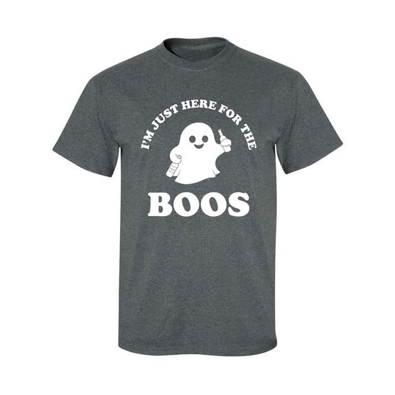 Just Here For The Boos Adult Short Sleeve T-shirt