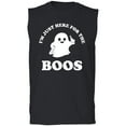 thumbnail image 1 of Just Here For The Boos Adult Sleeveless Tee, 1 of 3
