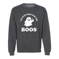 thumbnail image 1 of Just Here For The Boos Crewneck Sweatshirt, 1 of 3