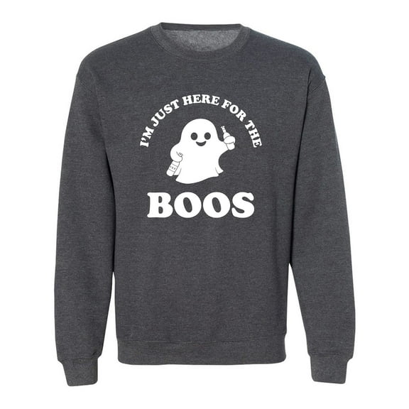 Just Here For The Boos Crewneck Sweatshirt