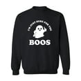 thumbnail image 1 of Just Here For The Boos Crewneck Sweatshirt, 1 of 3