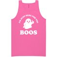 thumbnail image 1 of Just Here For The Boos Neon Tank Top, 1 of 1
