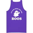 thumbnail image 1 of Just Here For The Boos Neon Tank Top, 1 of 1