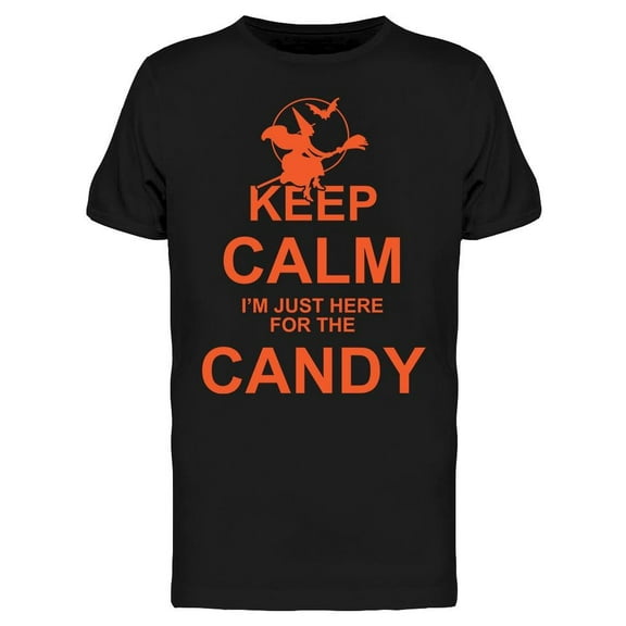 Just Here For The Candy Men's T-shirt