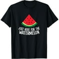 thumbnail image 1 of Just Here For The Watermelon Summer Watermelon T-Shirt, 1 of 4