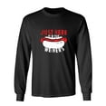 thumbnail image 1 of Just Here Tor The Wei*ers Sarcastic Humor Novelty Men's Long Sleeve Shirts, 1 of 3