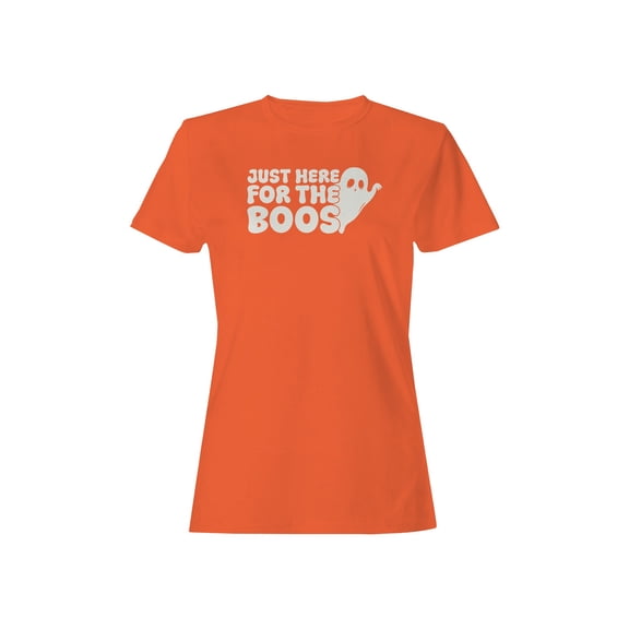 Just Here for the Boos Halloween Ghost Women's T-shirt