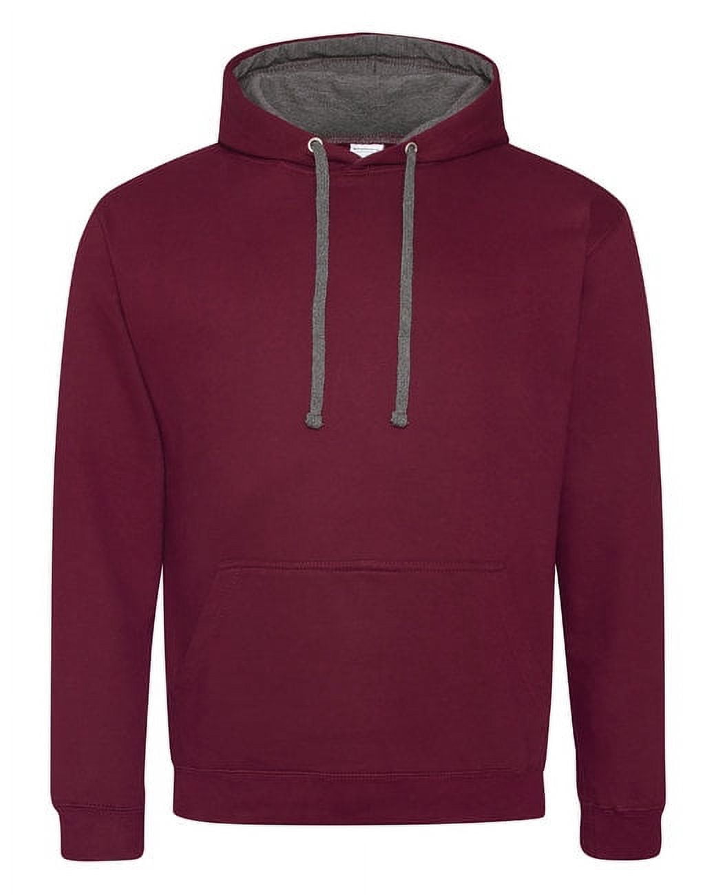 Just Hoods By AWDis JHA003 Adult 80/20 Midweight Varsity Contrast