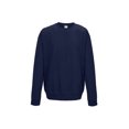 thumbnail image 1 of Just Hoods By AWDis JHA030 Adult 80/20 Midweight College Crewneck Sweatshirt - French Navy - 3X-Large, 1 of 1