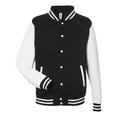 thumbnail image 1 of Just Hoods By AWDis JHA043 Men's 80/20 Heavyweight Letterman Jacket, 1 of 3