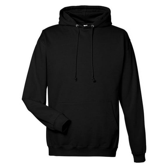 Just Hoods By AWDis Men 80/20 Midweight College Hooded Sweatshirt 3XL JET BLACK