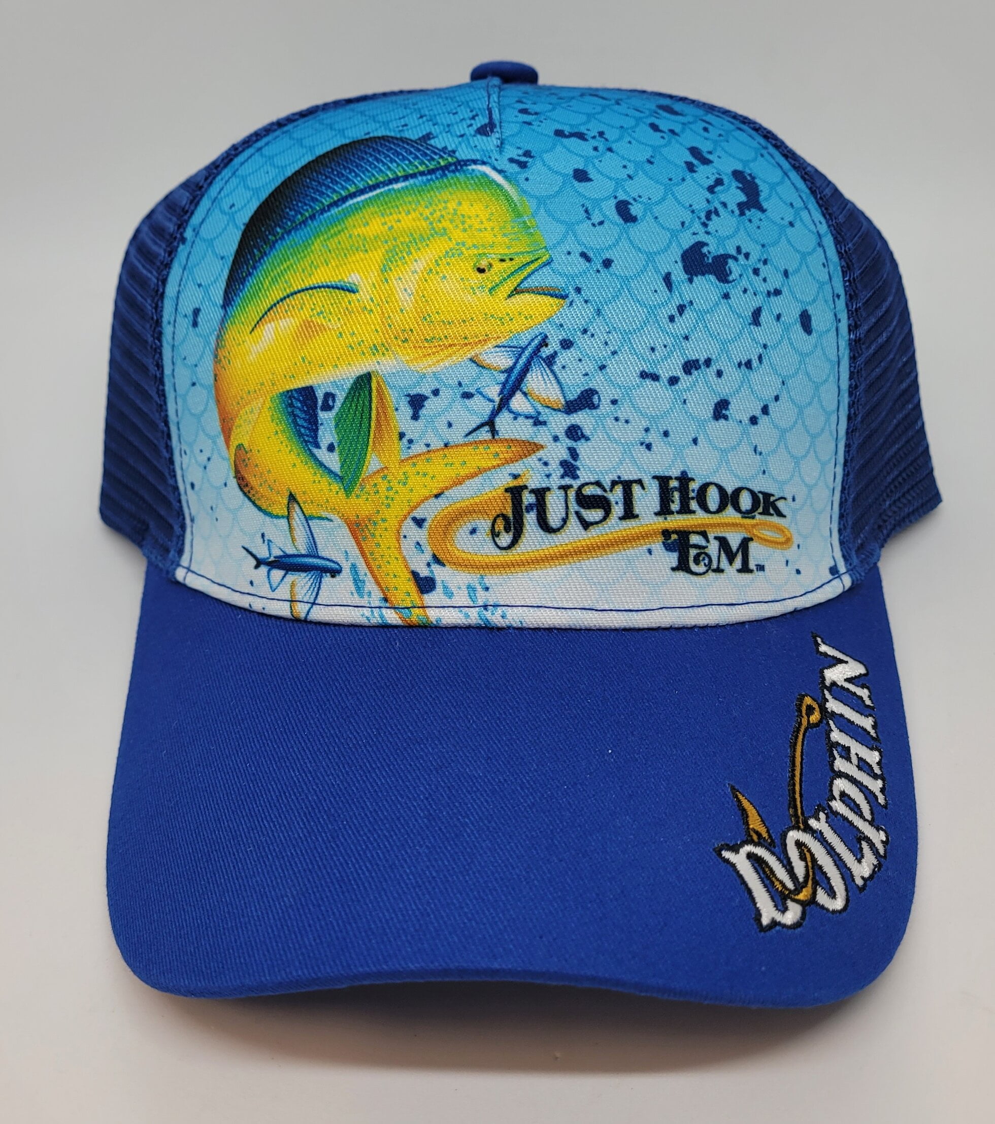 Just Hook 'Em Dolphin Fishing Hat 