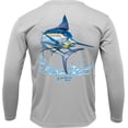 thumbnail image 1 of Just Hook 'Em L/S Marlin Performance T-shirt -Small, 1 of 2
