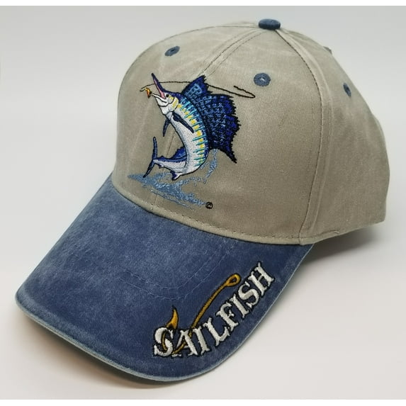 Just Hook 'em Sailfish Cap