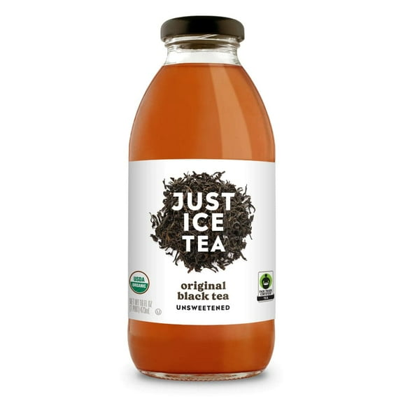 Just Ice Tea Unsweetened Original Black Tea 16 fl oz