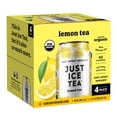 thumbnail image 1 of Just Ice Tea Lemon Tea 4 - 12 fl oz Cans, 1 of 5