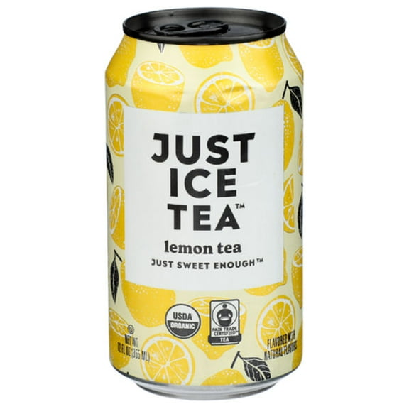 Just Ice Tea Organic Lemon Ice Tea 12 fl oz (Pack Of 3)