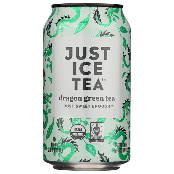 Just Ice Tea - Tea Green Dragon Organic Rtd - 12 Fo, Case of 12
