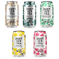 thumbnail image 1 of Just Ice Tea Variety Pack 10-Pack - 5 Flavors Sampler - Unsweetened 12oz Cans, 1 of 1