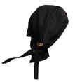 thumbnail image 1 of Just In Trend Flame Resistant Cotton Durag, Black, 1 of 1