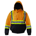 thumbnail image 1 of Just In Trend Workwear Uniform Jackets High Visibility Waterproof Fleece Lined Parka 1 EA Large, 1 of 2