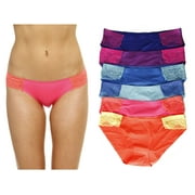 Just Intimates Bikini Underwear / Panties for Women (Pack of 6)
