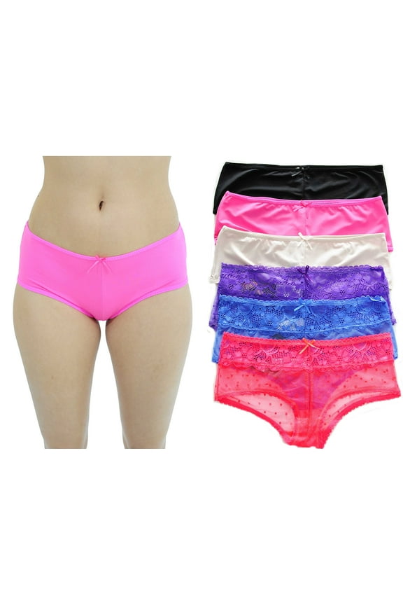 Boylegs / Panties for Women (Pack of 6) (Medium)