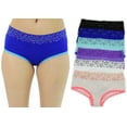 thumbnail image 1 of Just Intimates Boylegs / Panties for Women (Pack of 6) (Small), 1 of 3