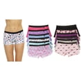 thumbnail image 1 of Just Intimates Cotton Panties / Boyshort Underwear (Pack of 12) (5 - Small), 1 of 2