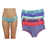 Just Intimates Thongs / Underwear / Panties for Women (Pack of 6) (Group 1, Small)